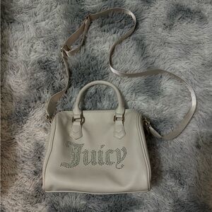Juicy Couture white handbag with silver strap